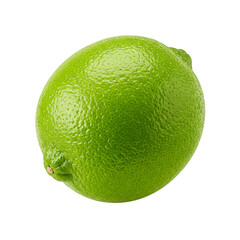 lime isolated on white
