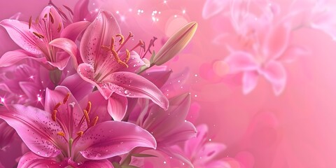 Seamless Pastel Pink Floral Wallpaper