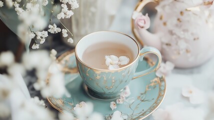 Fototapeta premium bridgerton tea experience