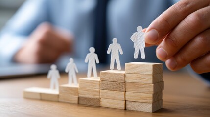 A motivational coaching image depicting a mentor providing guidance on personal growth and development, emphasizing career progression, skill enhancement, and realizing life objectives