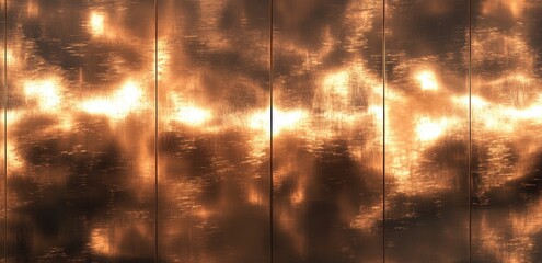 A seamless background of a shiny, metallic bronze surface with subtle reflections and light glows. The texture is uniform and smooth, giving the impression that it's made from high-quality