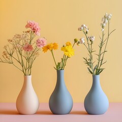 Dried Flower Ceramic Vase Decoration
