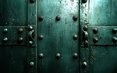 Fototapeta premium Textured metal panels