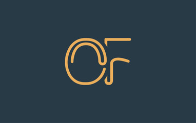 OF Minimalistic Line Art Logo Design with Abstract Lettering. Abstract minimalistic logo design featuring a sleek line art style.