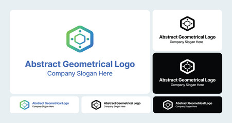 Abstract Geometrical Logo | Modern Geometric Design