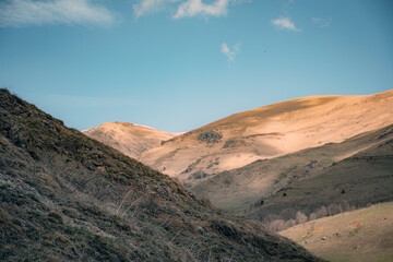 Naklejka premium mountain landscape in the mountains