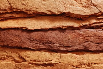 Striking layers of textured rock formations showcasing rich earthy tones and natural patterns in a geological display, geological features concept