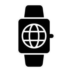 Smartwatch Solid Solid Icon