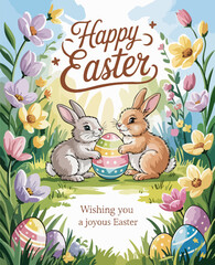 Heartfelt Greeting to Celebrate Easter Sunday with Joy, Faith, and the Spirit of Renewal

