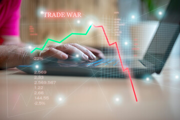 Trade war impacts on market trends