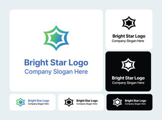 Bright Star Logo | Shining Symbol of Excellence