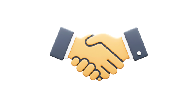 Handshake agreement partnership business deal cooperation success collaboration contract teamwork support - Powered by Adobe