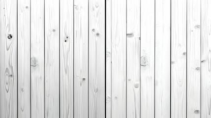 Naklejka premium White Vertical Wooden Planks Texture Showing Natural Wood Grain and Imperfections High Angle Shot