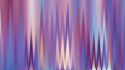 Soft pastel holographic ribbed glass. Pearlescent textured gradient