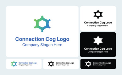 Connection Cog Logo | Industrial Network Integration Design