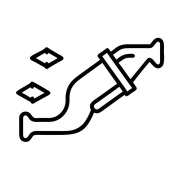 Exhaust gas recirculation system icon