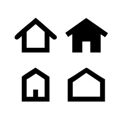 Simple house symbol. Smart home icon collection. Main page pictogram in filled, thin line, outline editable Stroke. House, Technology, Wireless. Professional vector icon. 

