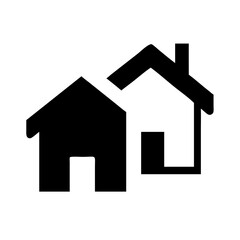 Simple house symbol. Smart home icon collection. Main page pictogram in filled, thin line, outline editable Stroke. House, Technology, Wireless. Professional vector icon. 
