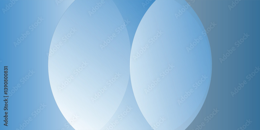 Aufkleber dark blue abstract background with glowing curve. shiny blue gradient geometric element. dynamic cur