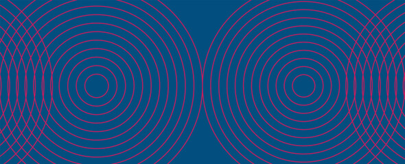 Abstract blue circle background. Vector illustration design for presentations, banners, covers, web, flyers, cards, posters, wallpapers, textures, slides and business cards