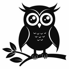 owl on branch