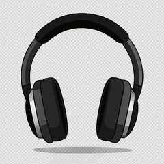 headphones isolated on white