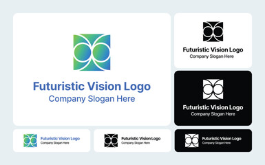 Futuristic Vision Logo | Innovative Eye Symbol Design