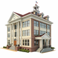 Private school building 