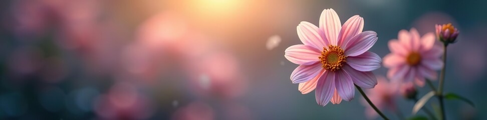 Soft focus blurred background with gentle bokeh effect,  calm,  wallpaper