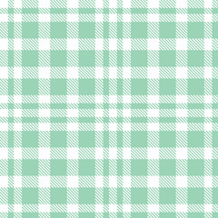 Contemporary Seamless Tartan featuring Dark white and Metallic light teal Fabric Design