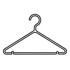hanger isolated on white background