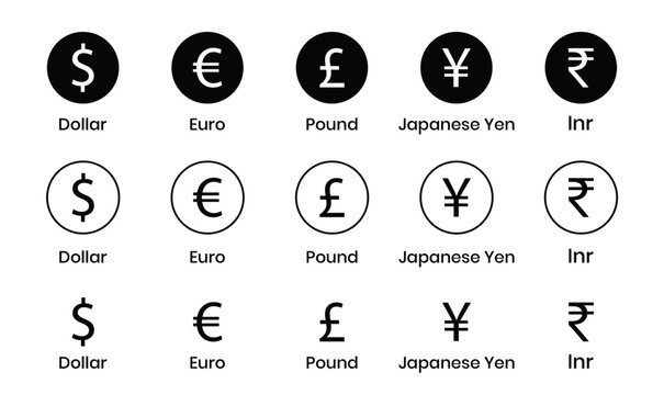 world currencies icons set, all country currencies icons, icon set, currency icon set