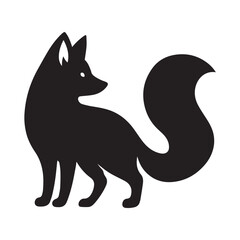 black cat vector illustration