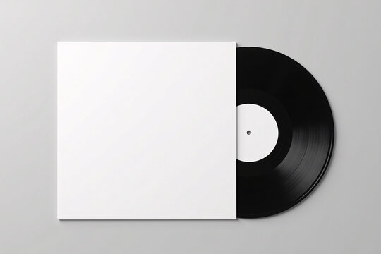 Vinyl Record Cover Mockup