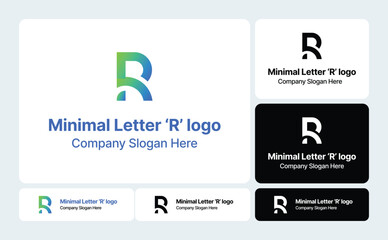 Minimal Letter ‘R’ Logo | Clean & Contemporary Typography