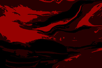 
abstract art background in red