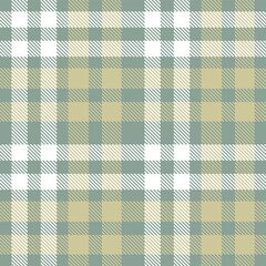 Classic greyish teal Tartan patterns fabric texture. Contemporary Soft white Seamless Tartan