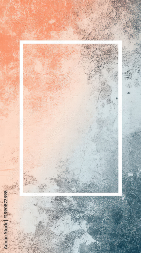 Poster background frame: a minimalist, textured, and artistically composed background with a captivating bl