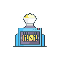 Fabric Dye Machine Icon