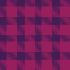 Fire plum purple Tartan patterns fabric texture. Timeless Muted dark magenta Seamless Tartan