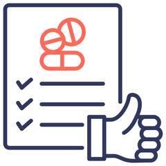 Efficacy Dual Tone Icon