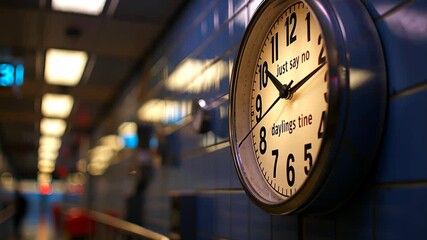 "just say no to", a campaign against daylight savings time "daylight savings time"