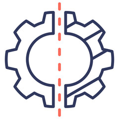 Reflect Dual Tone Icon