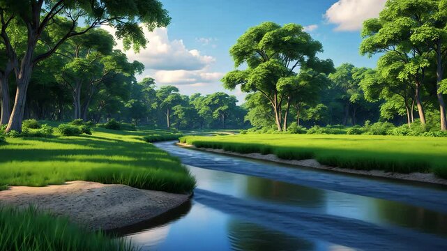 Landscape on the Fault