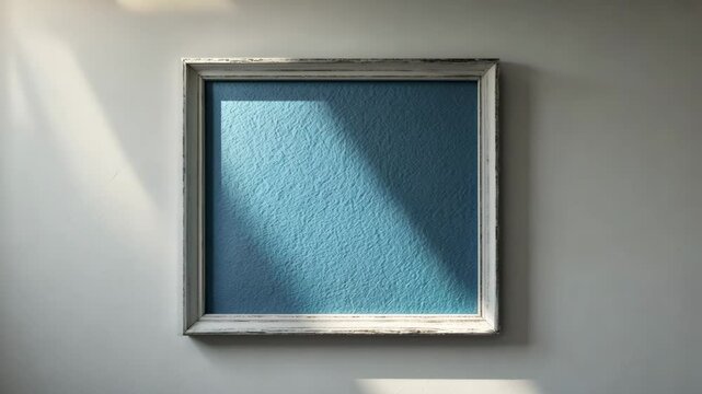 Grey notice board made of felt on a cream wall.