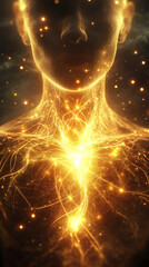 plasma ball in the space