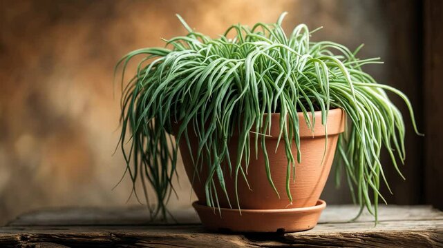 Rhipsalis horrida: An Epiphytic Species of Indoor Potted Plant in the Cactus Family, Known as Mistletoe Cacti