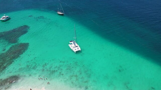 Cayo levantado isla bacardy republica dominicana