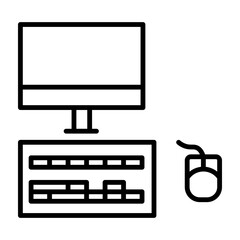 Hardware Vector Line Icon Design