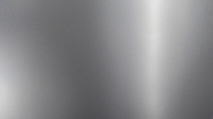 Silver to White Metallic Gradient Background with Brushed Texture and Minimalist Industrial Design